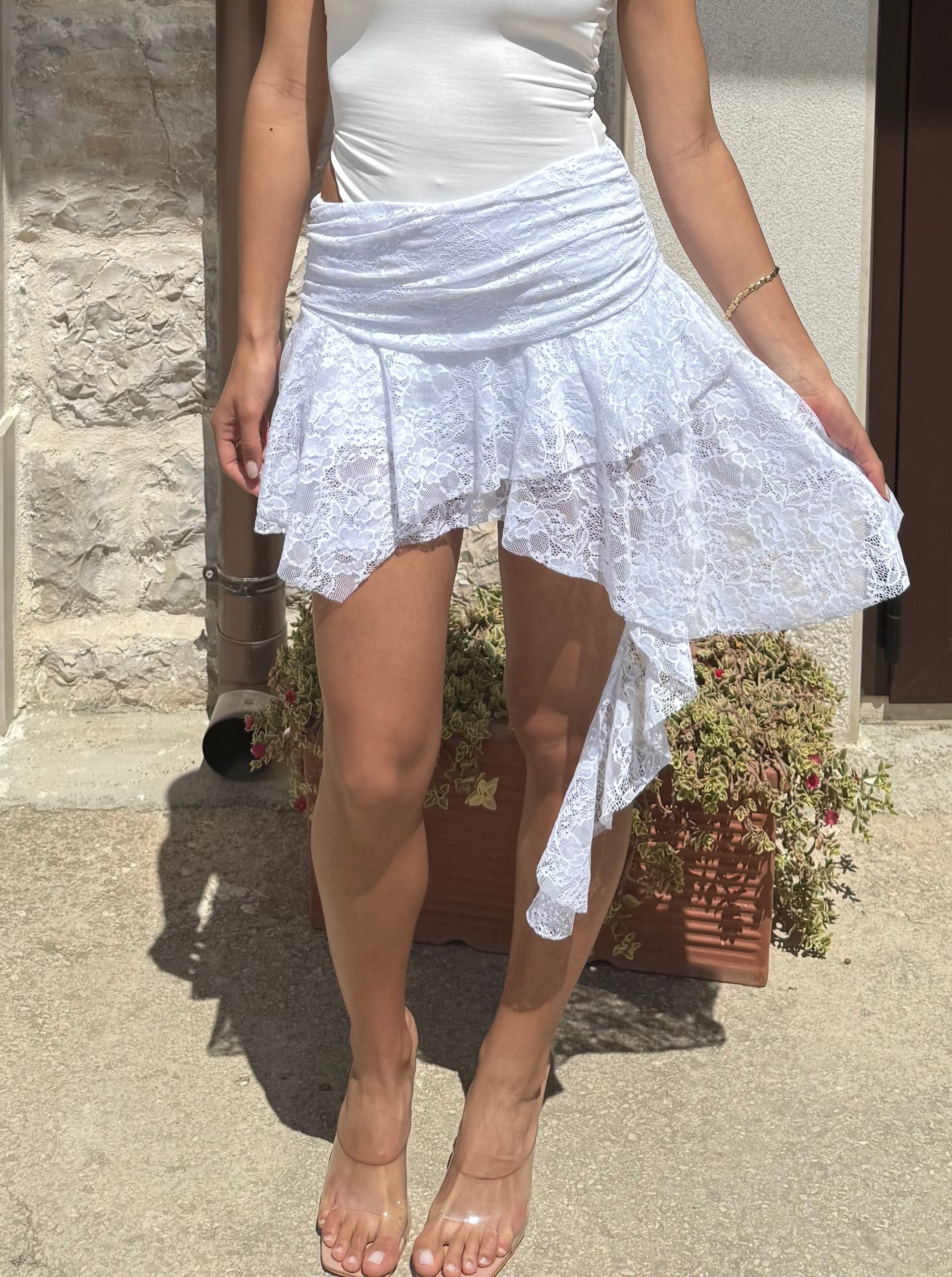 MINIGONNA ALLY - BIANCA