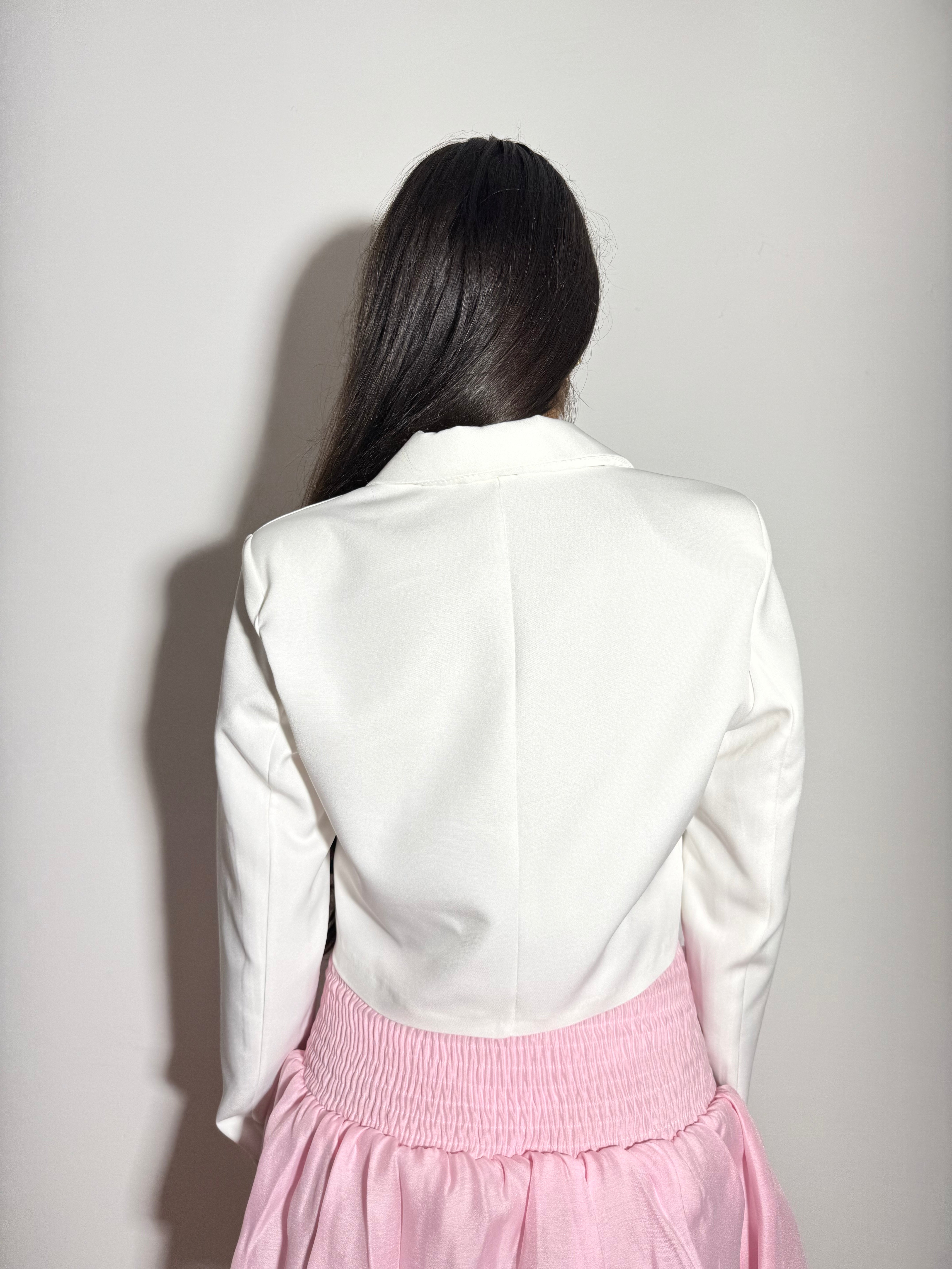 BLAZER CORTO - BIANCO