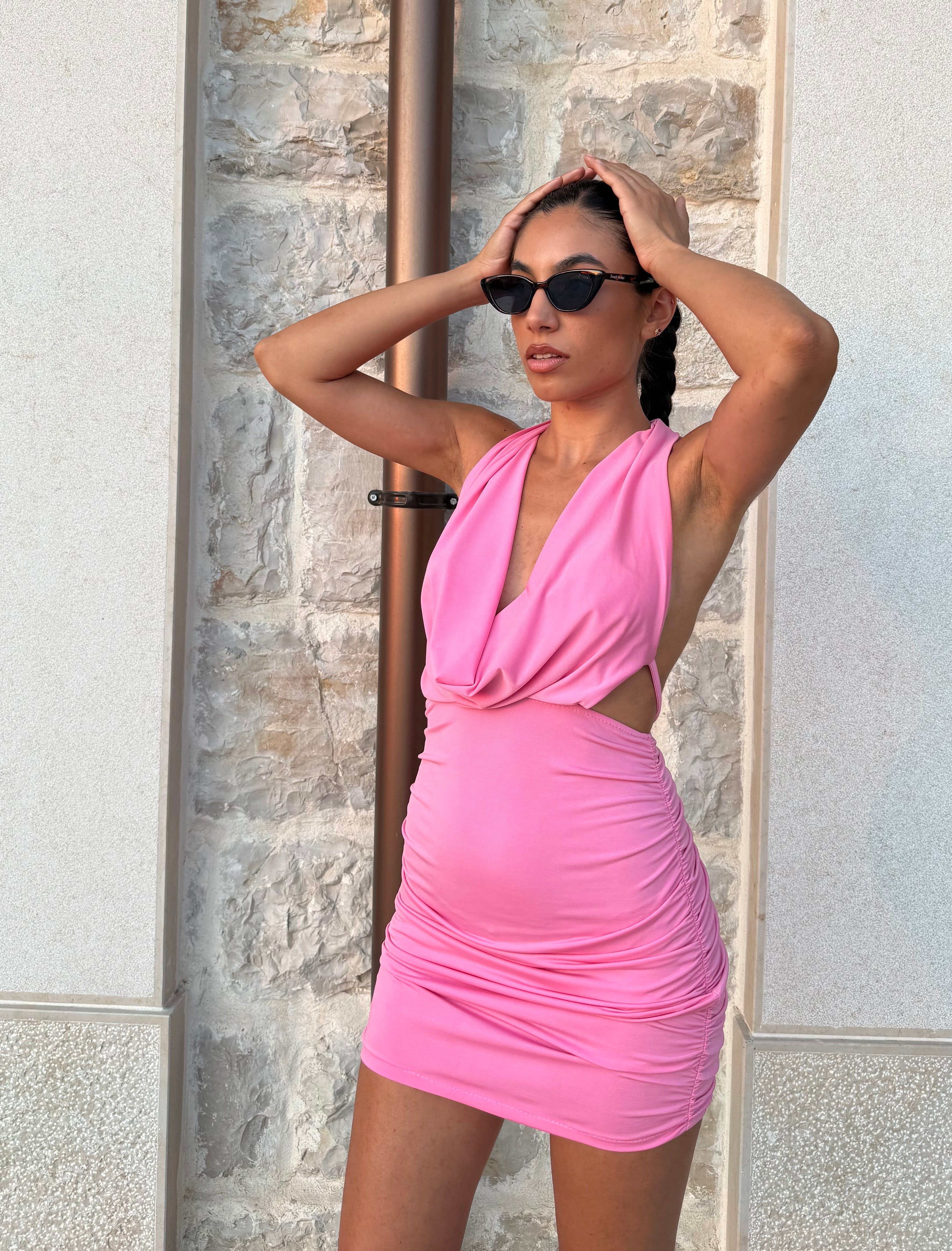 MINI ABITO KOURT - ROSA