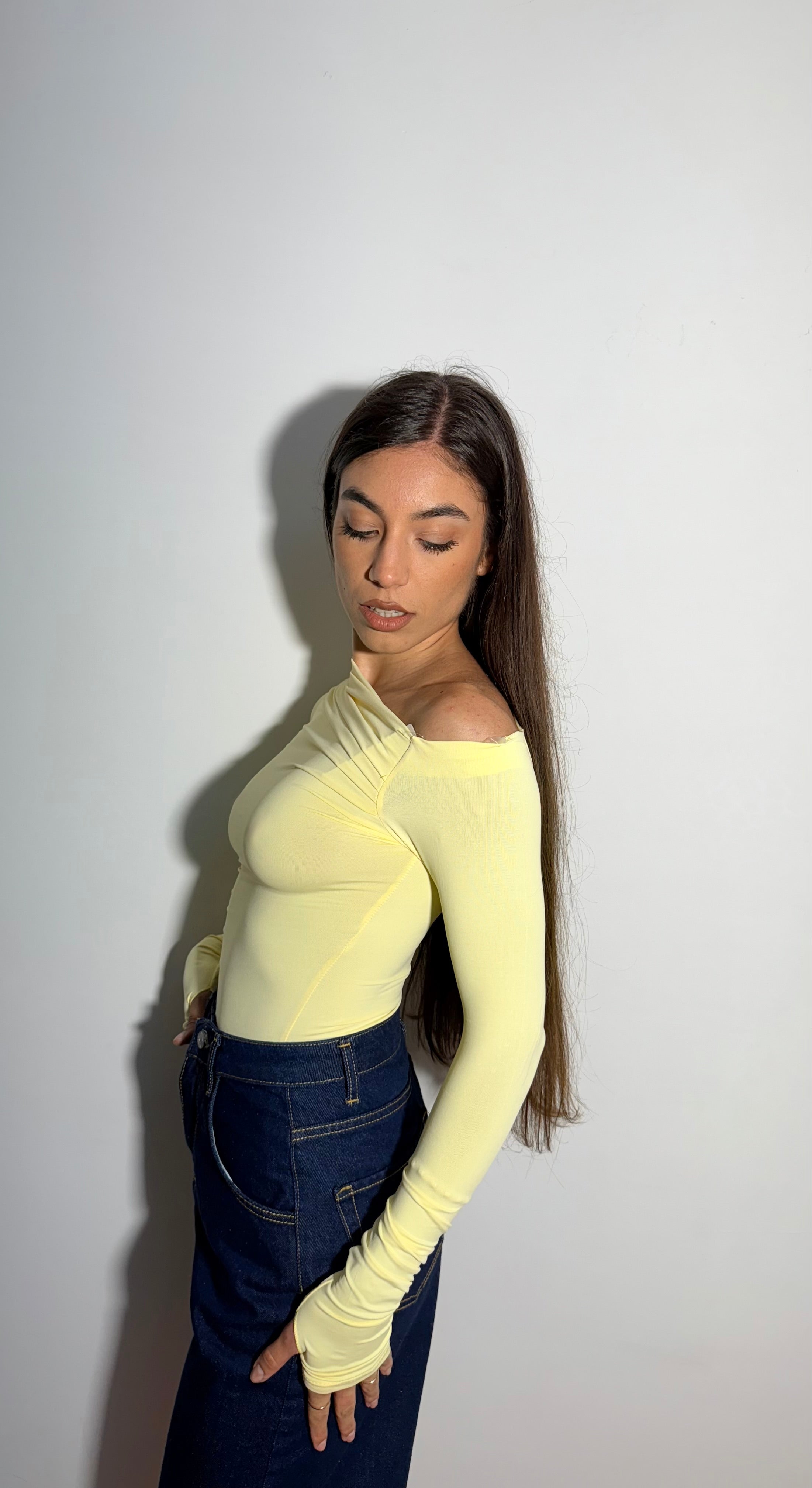 T-SHIRT MADDY - GIALLA