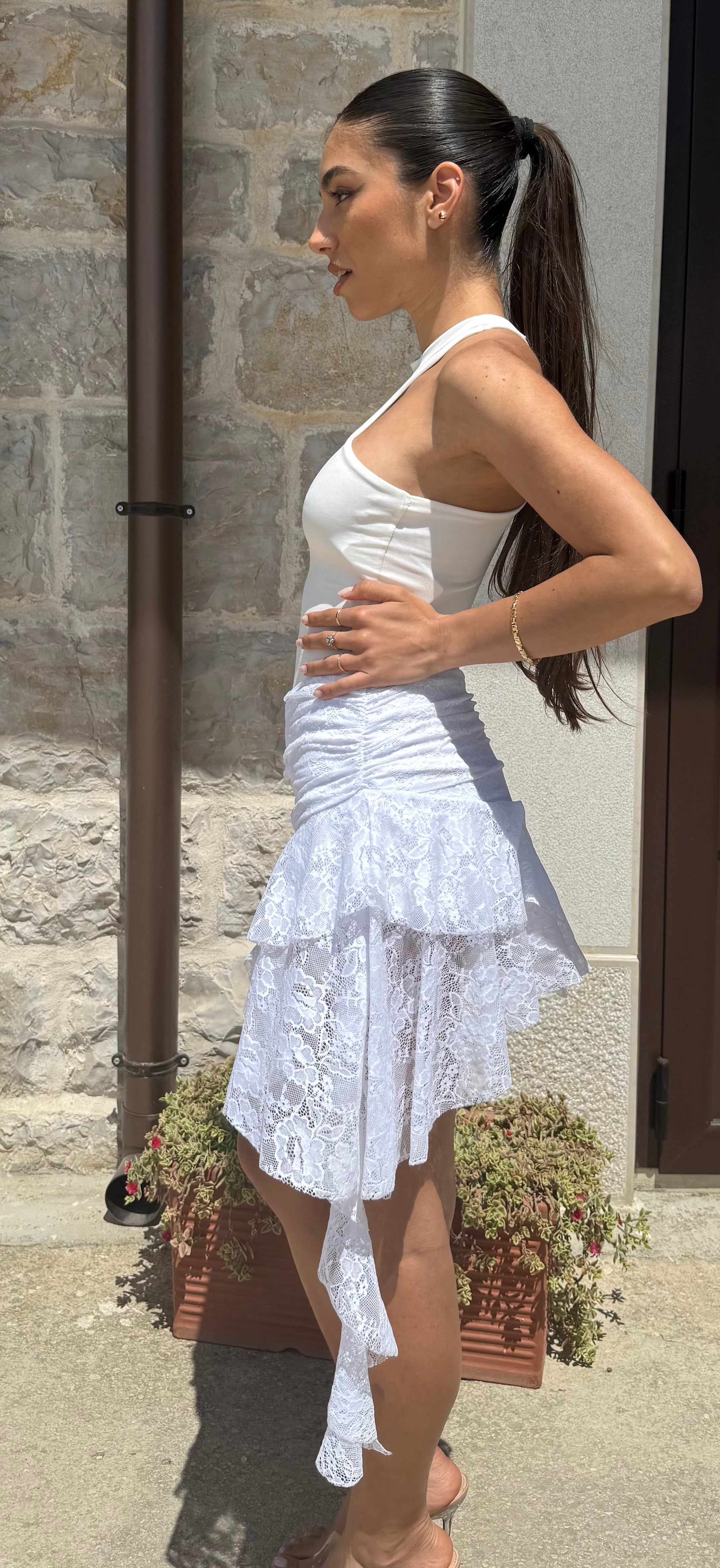 MINIGONNA ALLY - BIANCA