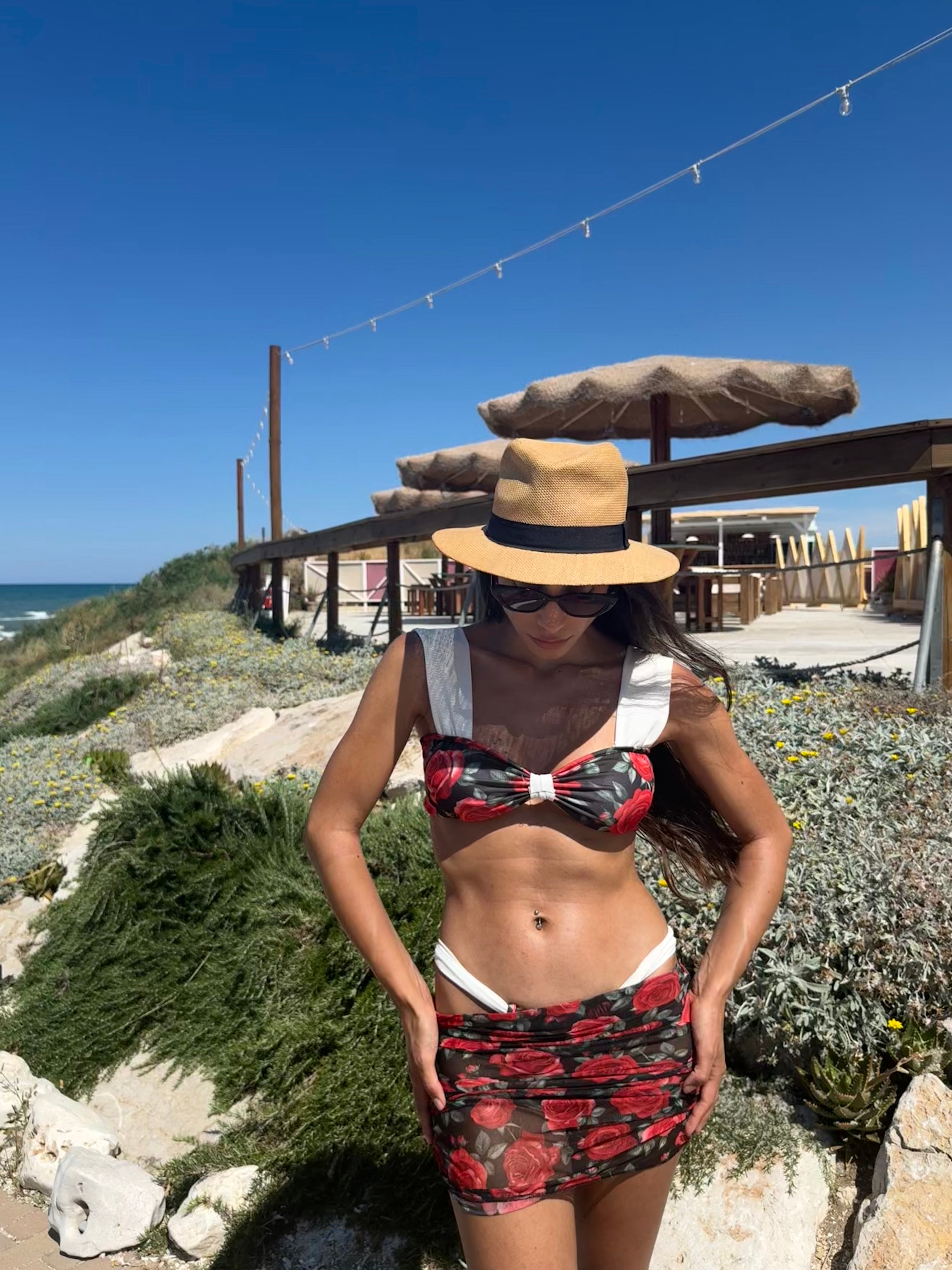 BIKINI ROSÉ ’50s - FLOREALE