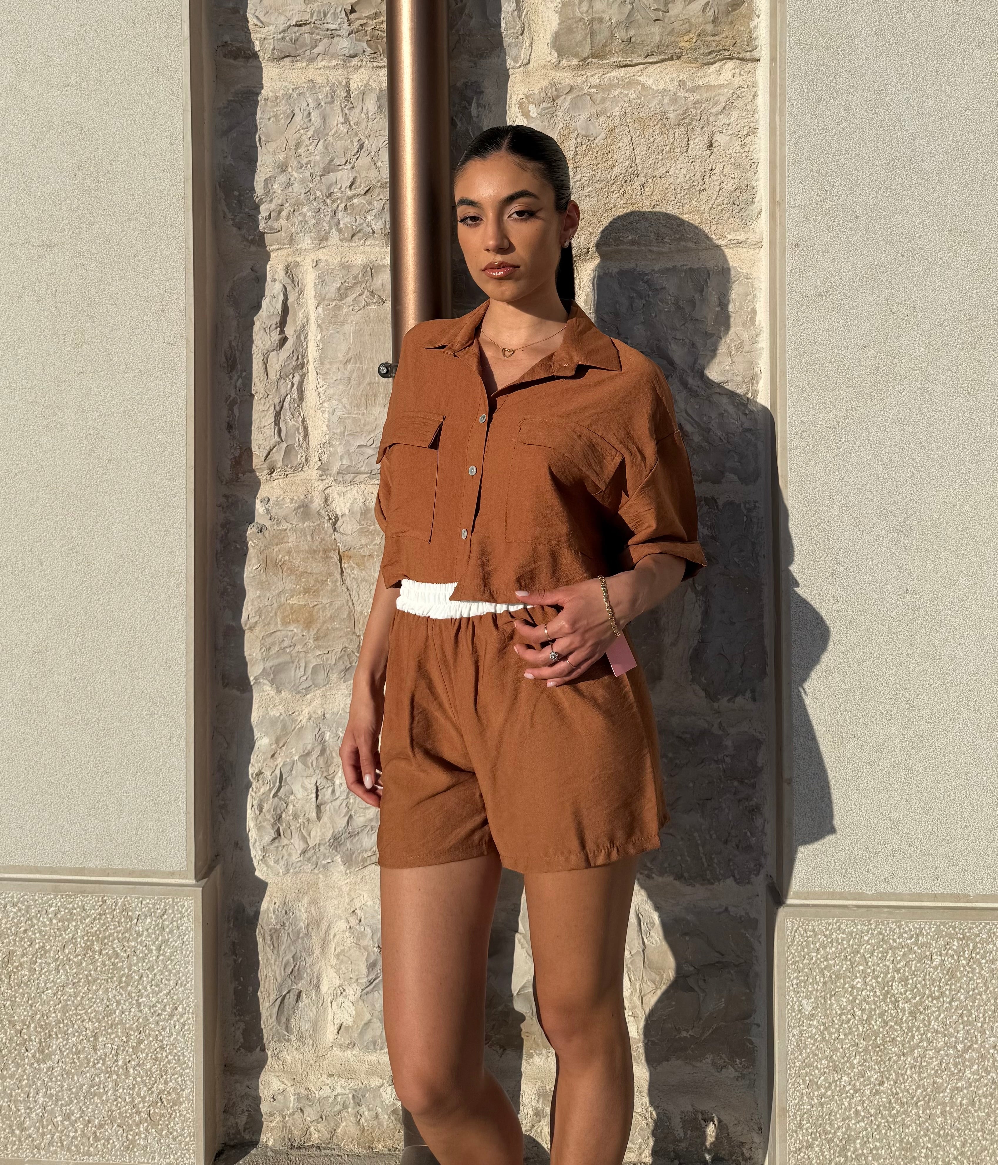 COORDINATO SAHARA - CAMMELLO