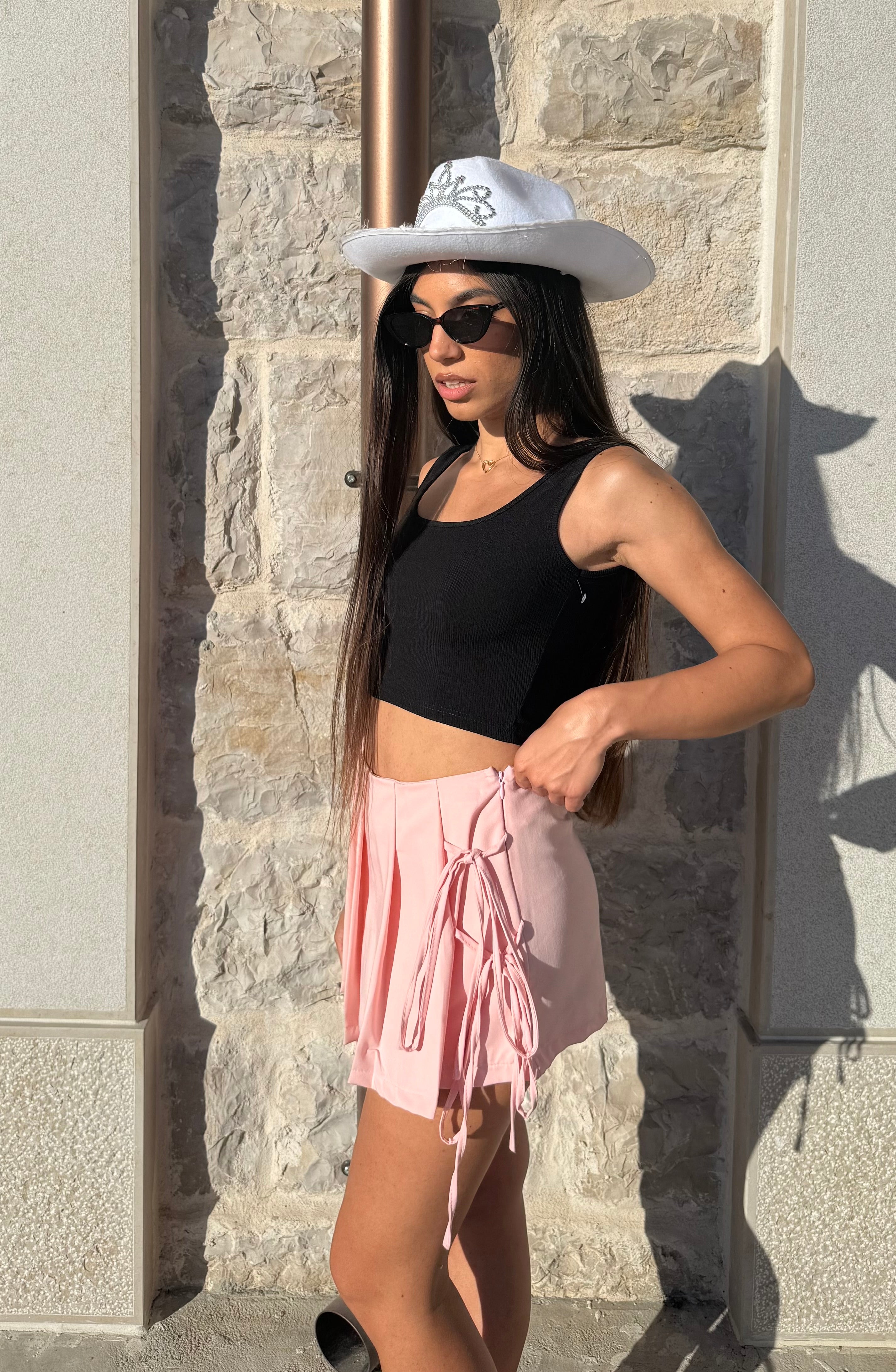 MINIGONNA PENNY - ROSA