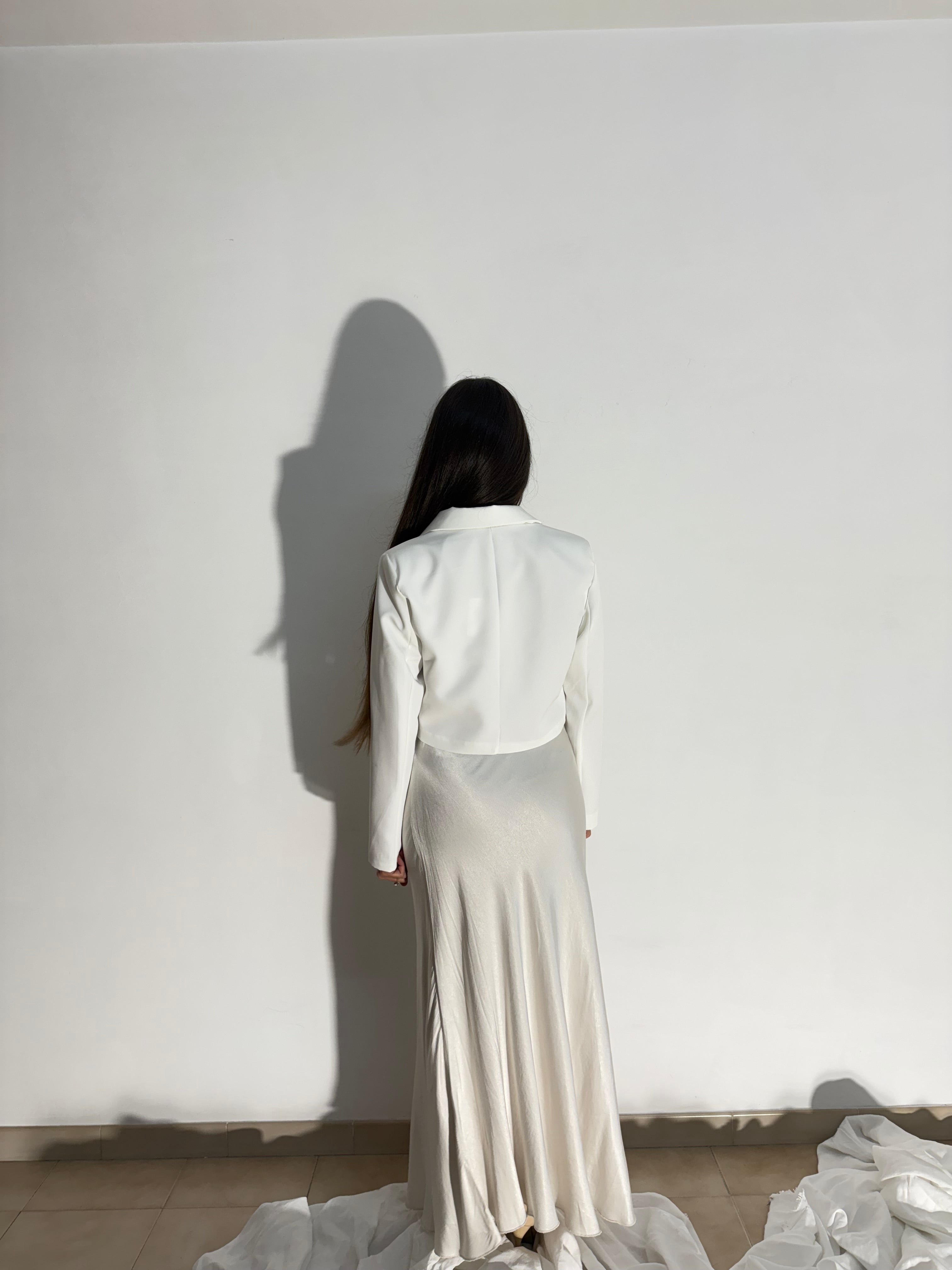 BLAZER CORTO - BIANCO