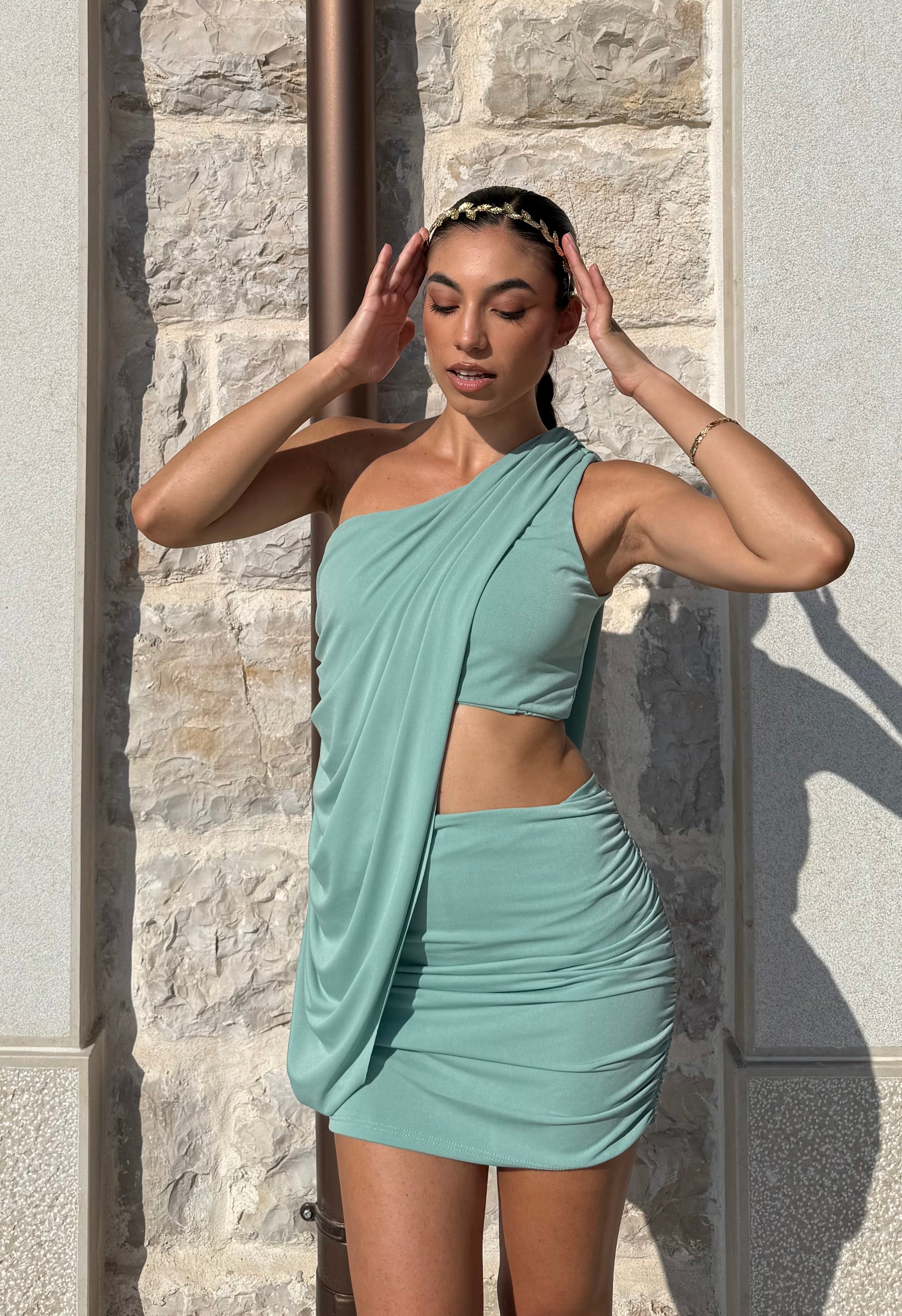 SET OLIMPIA - VERDE ACQUA