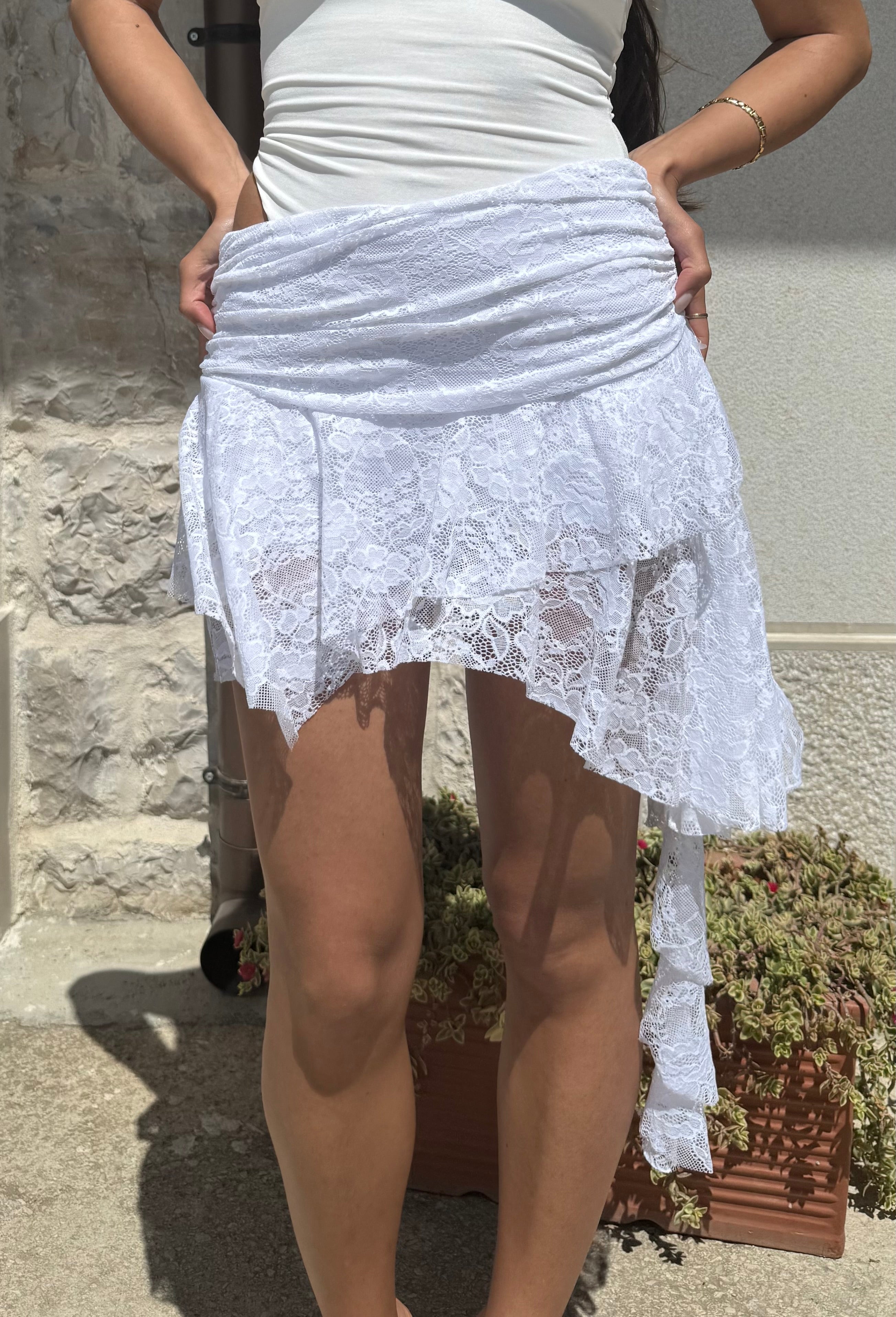 MINIGONNA ALLY - BIANCA