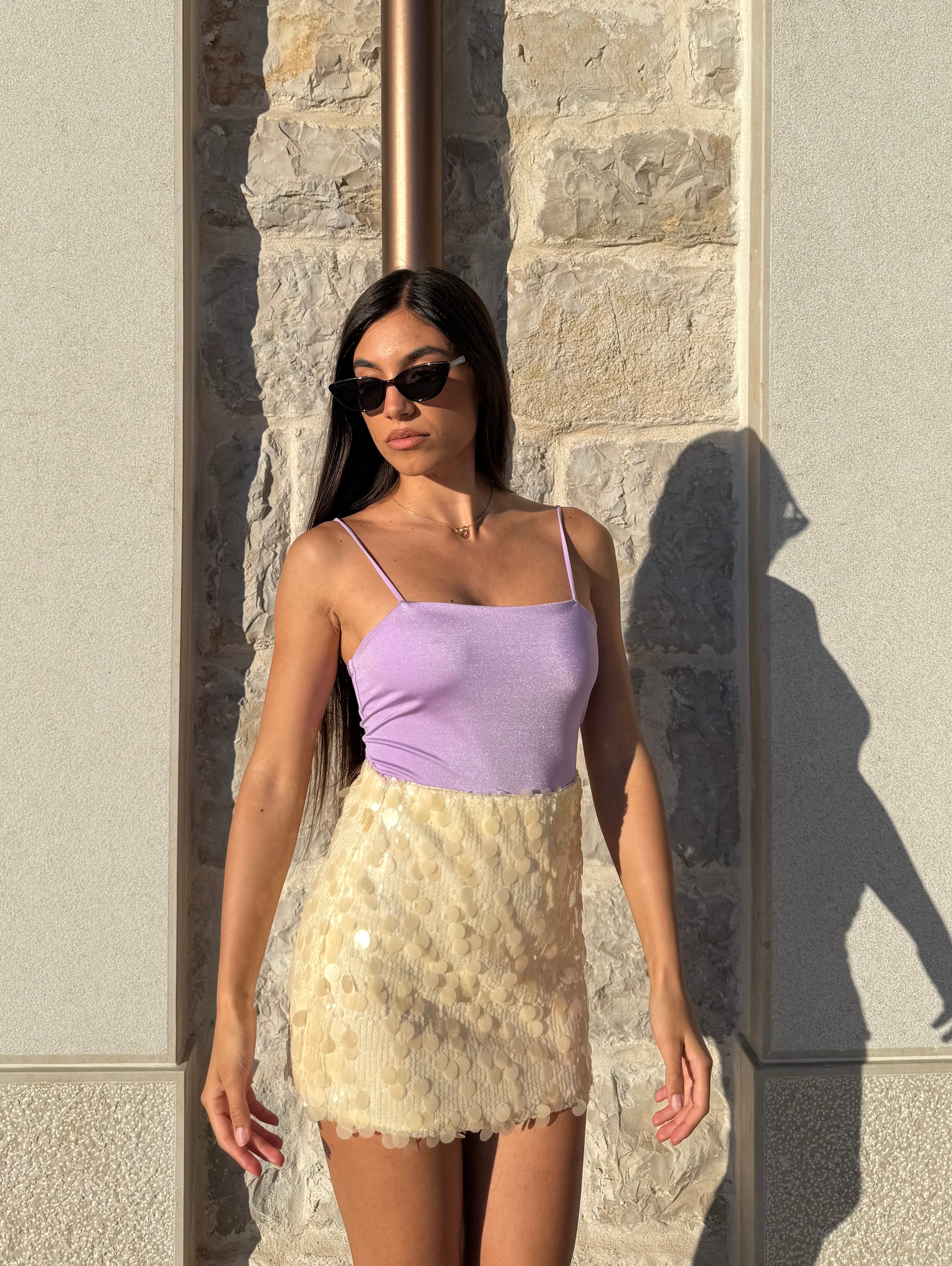 MINIGONNA SUMMER - GOLD