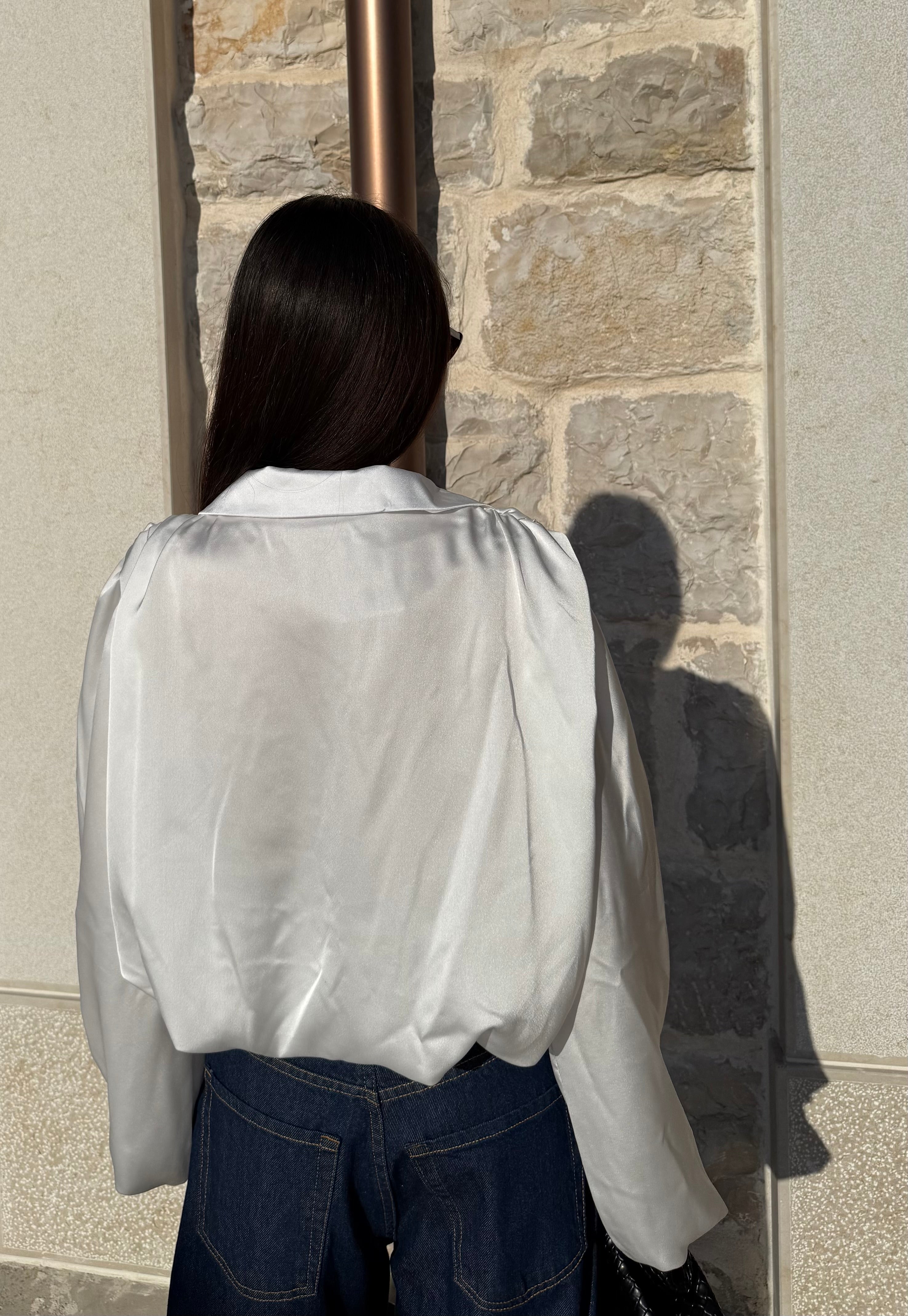 CAMICIA OVERSIZE - BIANCA