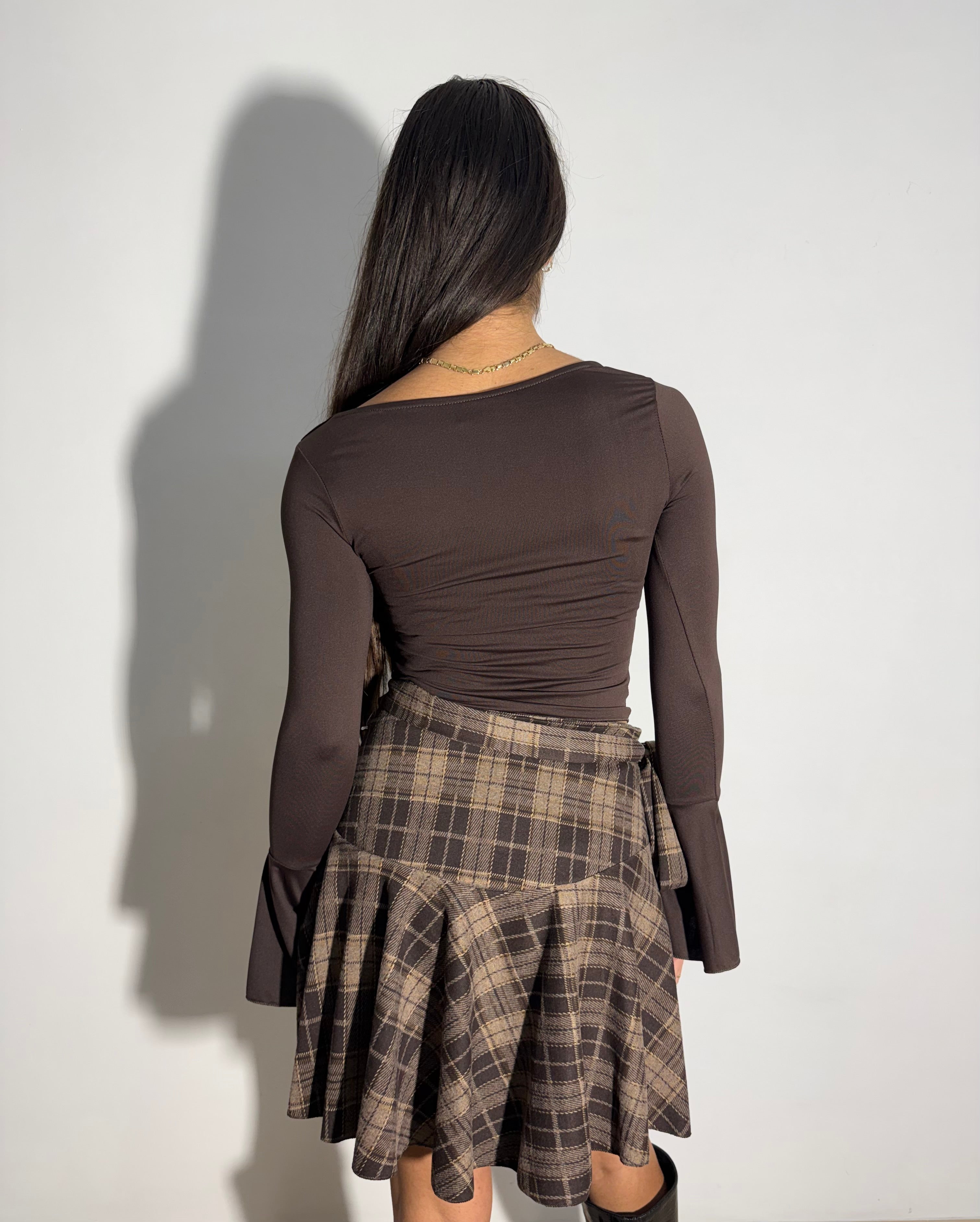 MAGLIA BLAIR - MARRONE