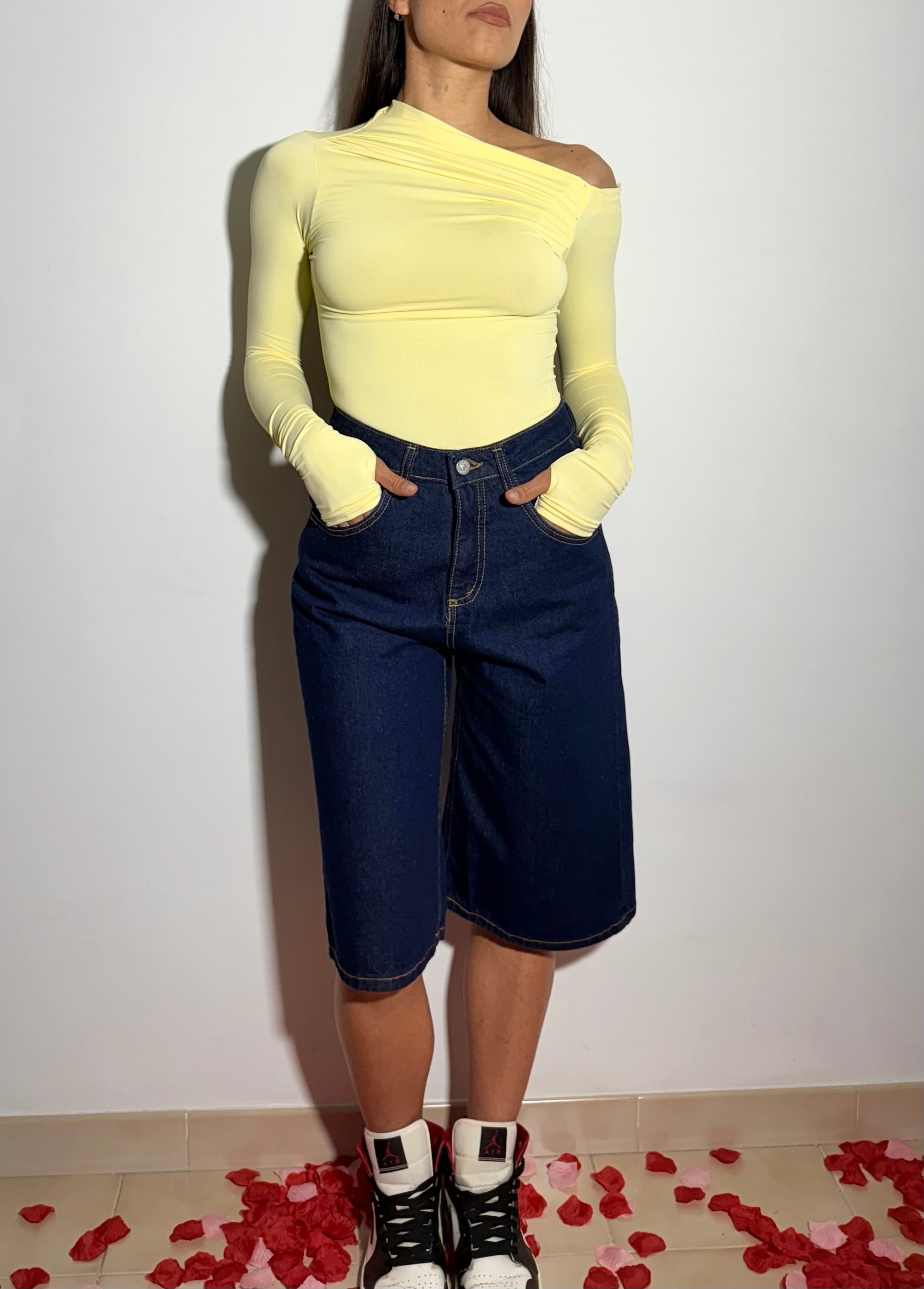 T-SHIRT MADDY - GIALLA