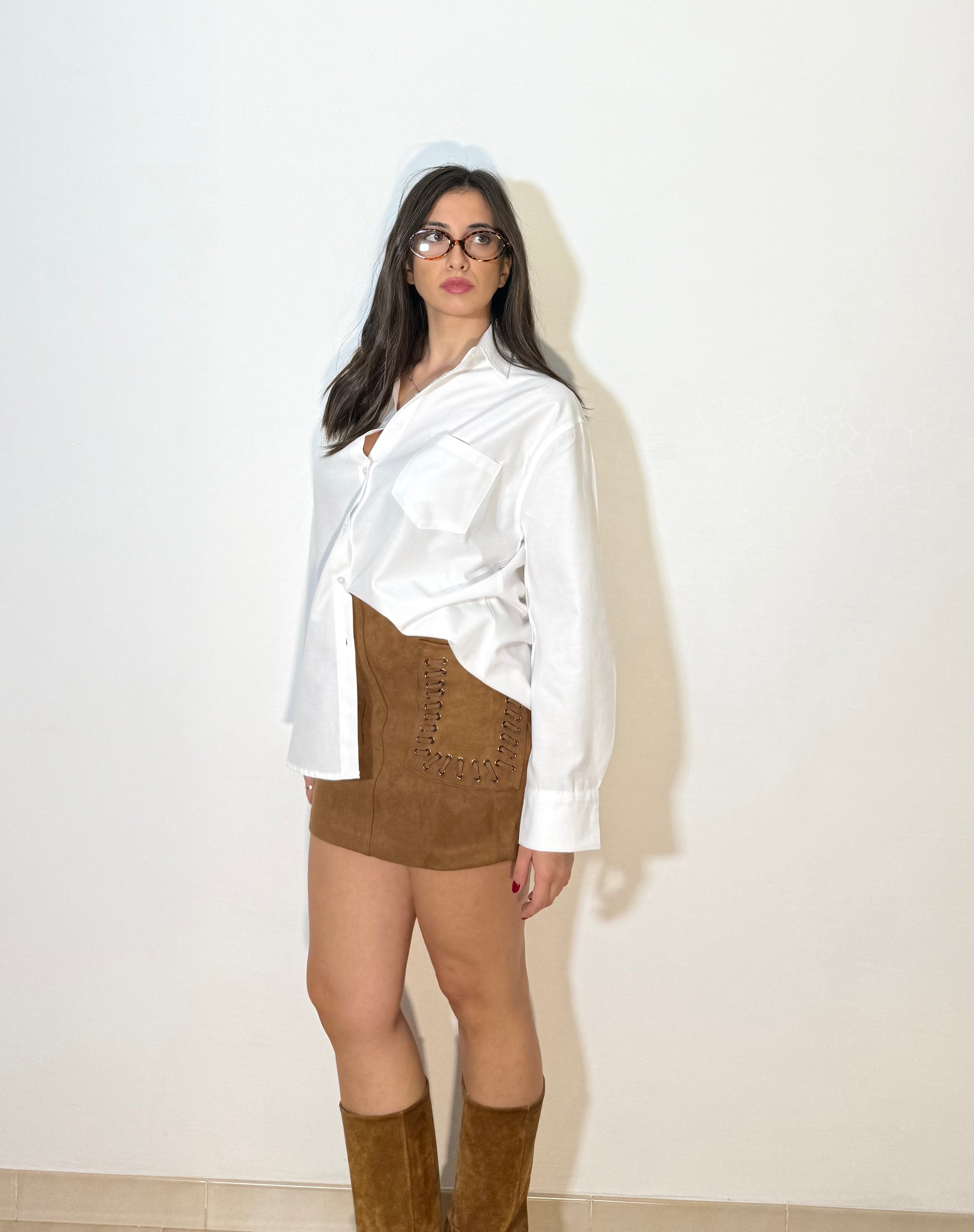 CAMICIA OVERSIZE - BIANCA