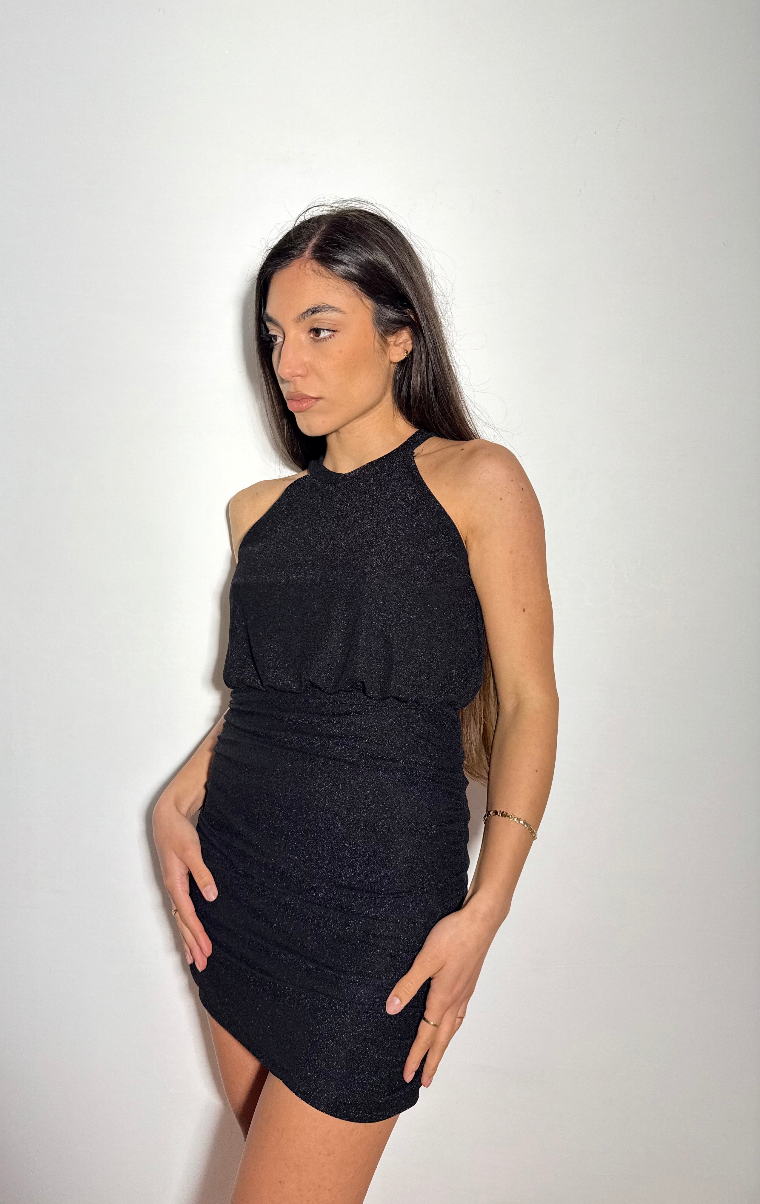 MINI ABITO LUNA - NERO