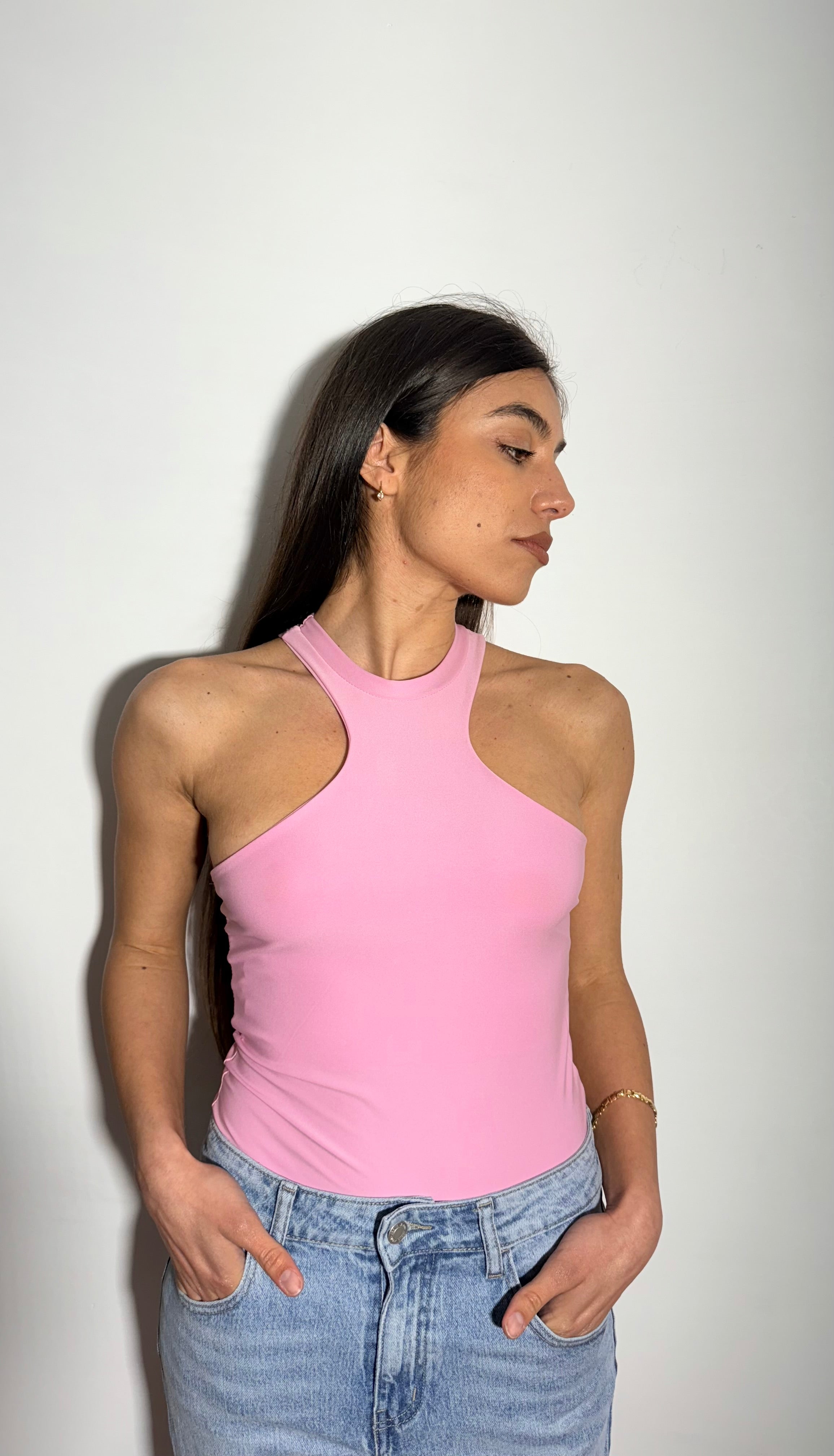 BODY GIROCOLLO - ROSA