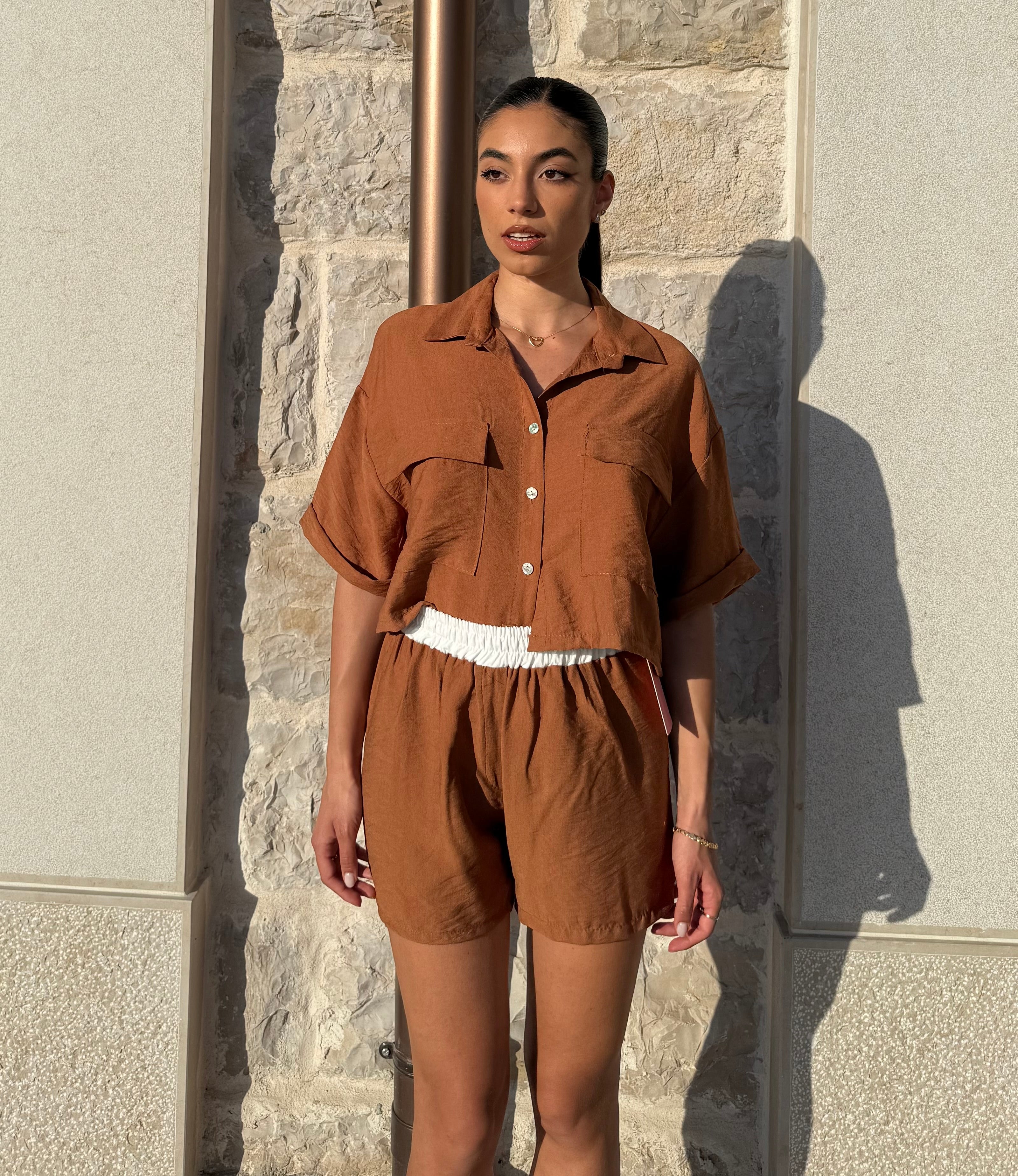 COORDINATO SAHARA - CAMMELLO