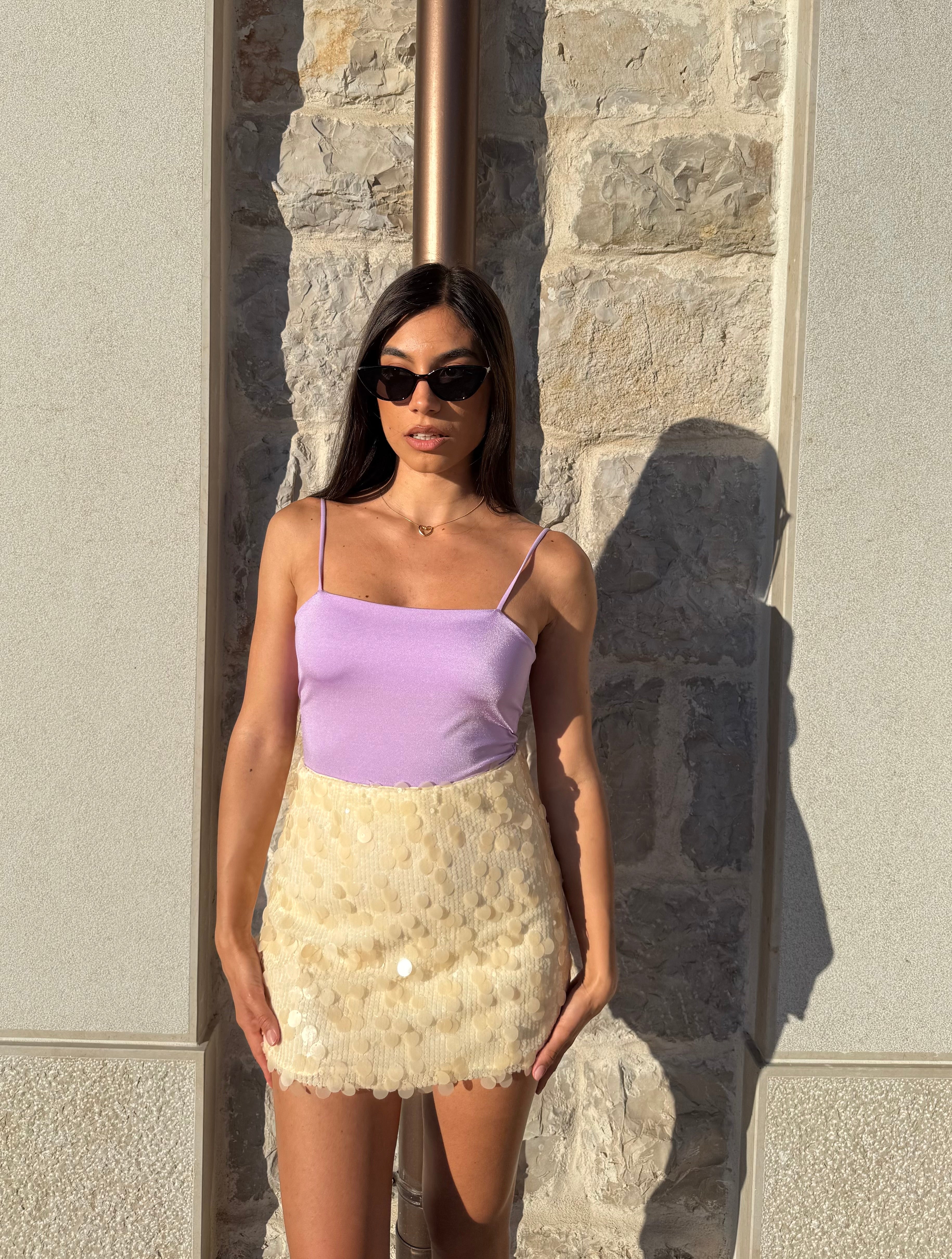 MINIGONNA SUMMER - GOLD