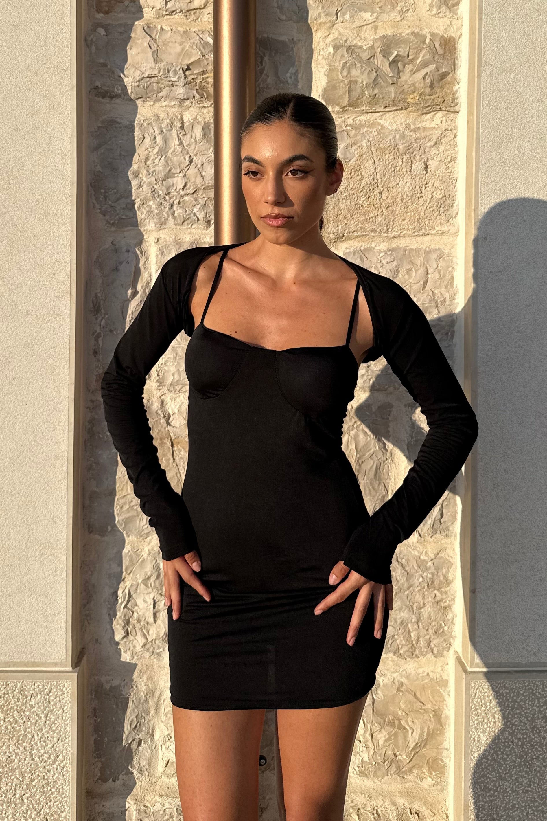 ABITO TWO IN ONE - NERO