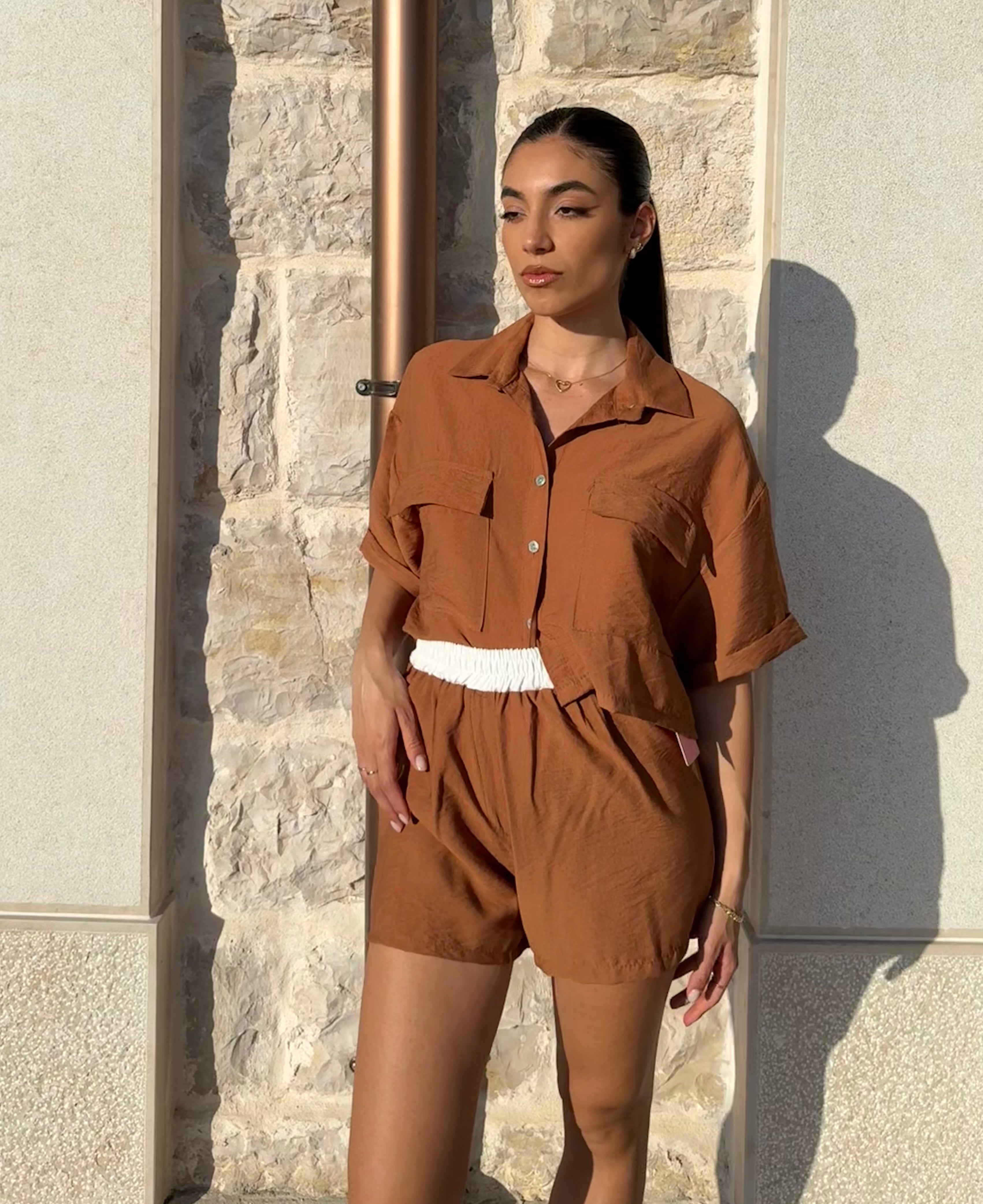COORDINATO SAHARA - CAMMELLO