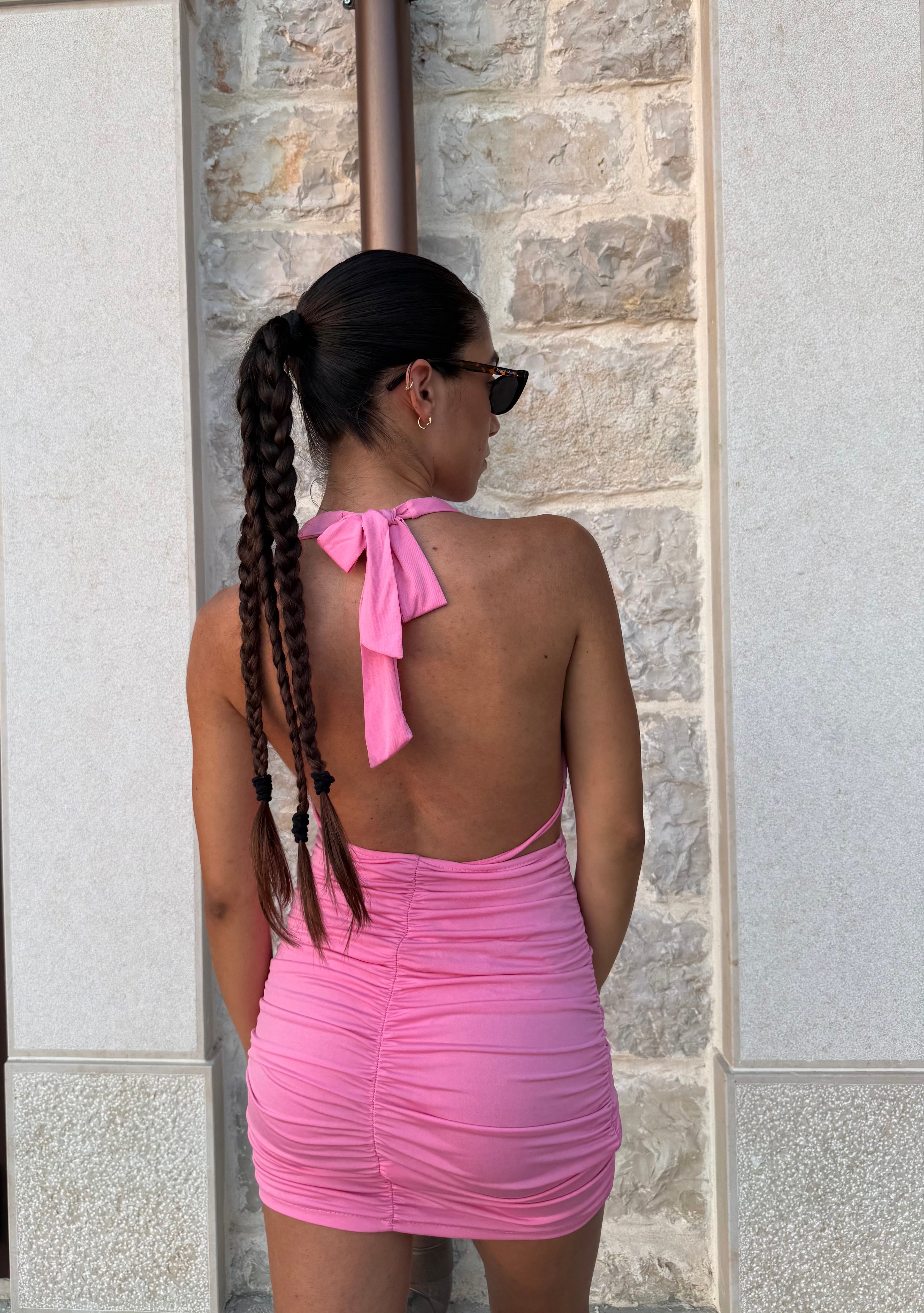 MINI ABITO KOURT - ROSA