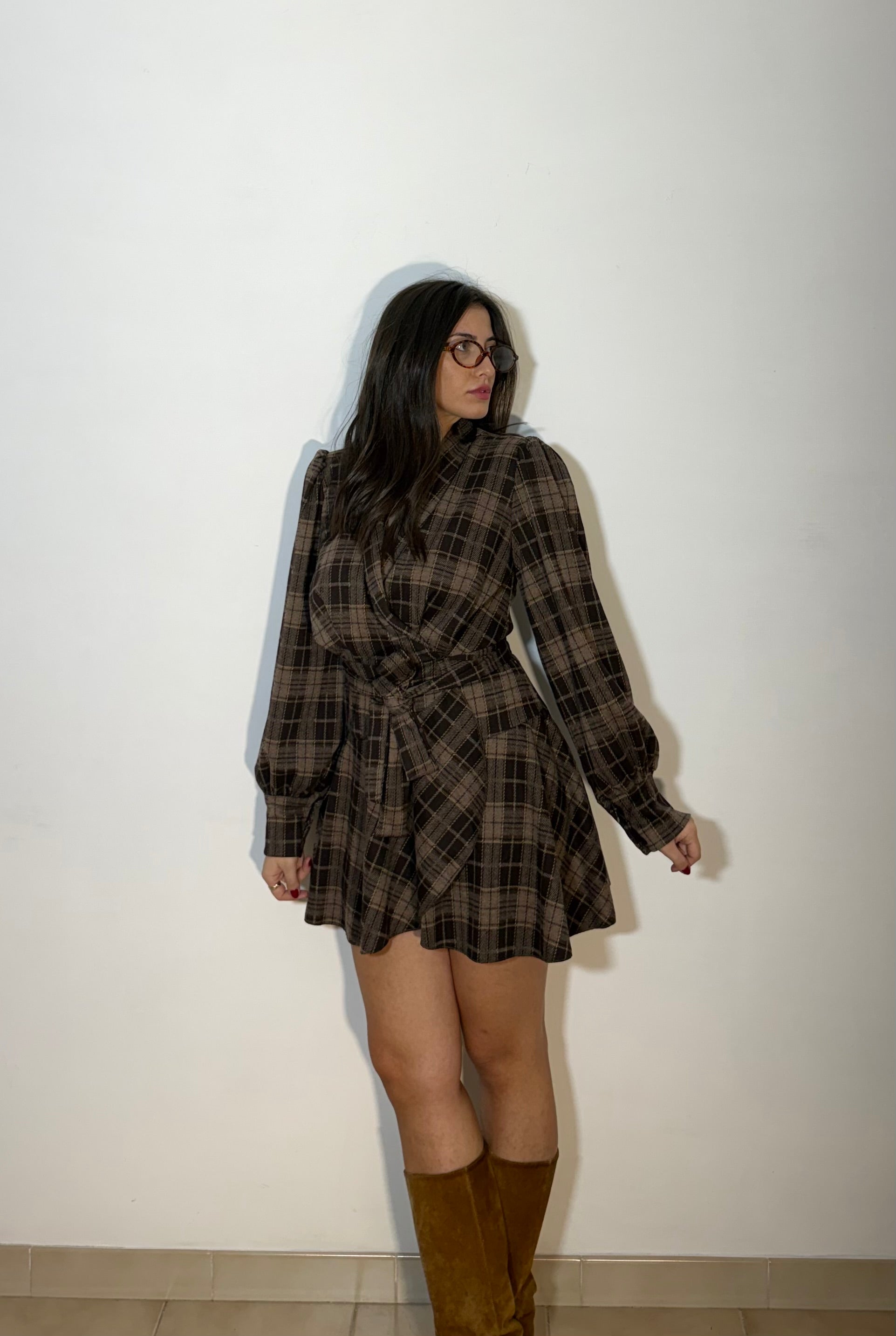 MINI ABITO COUNTRYSIDE - MARRONE