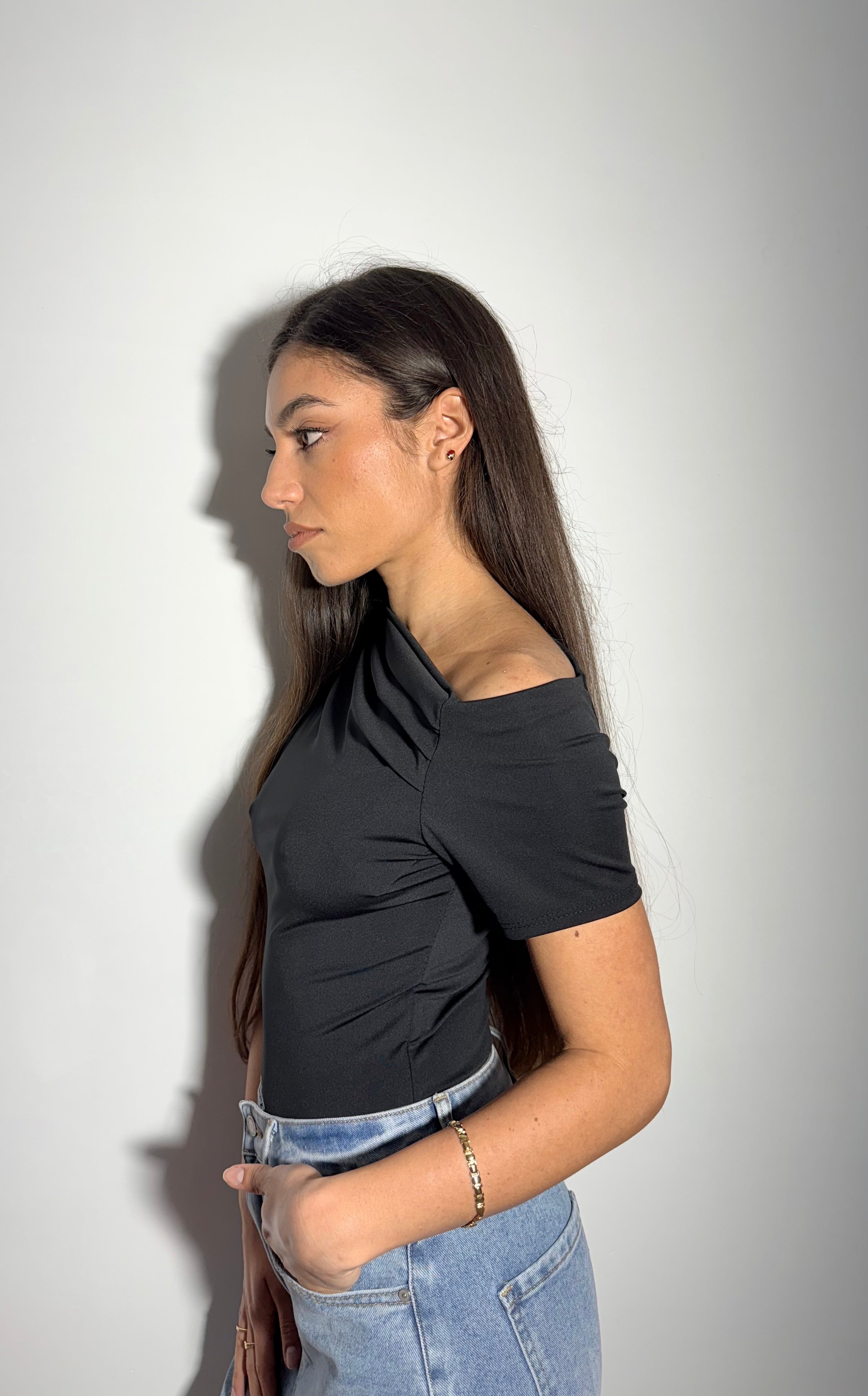 MAGLIA BODY HAILEY - NERO