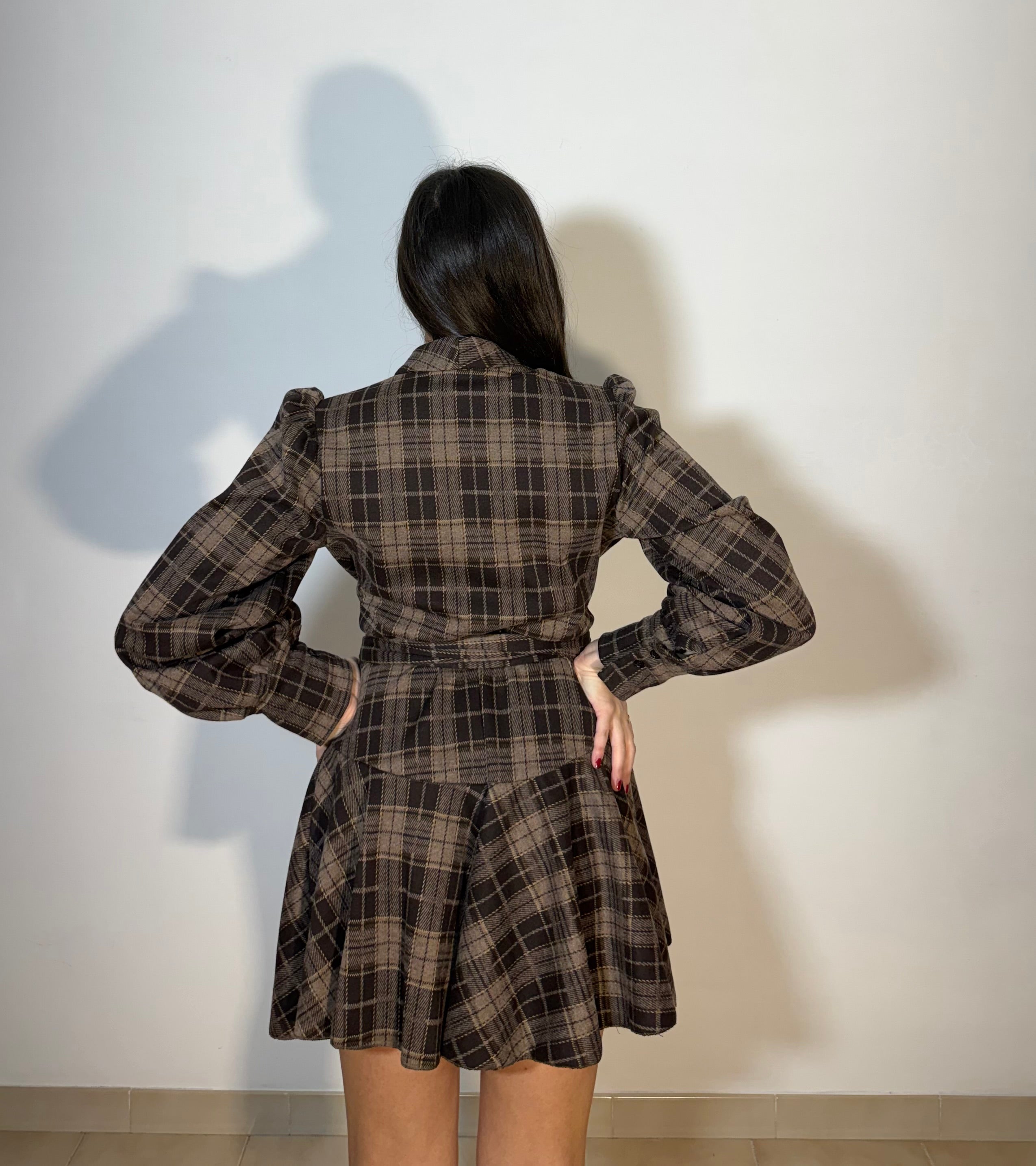 MINI ABITO COUNTRYSIDE - MARRONE